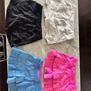 Lululemon Tennis Skirts (set of 4)
